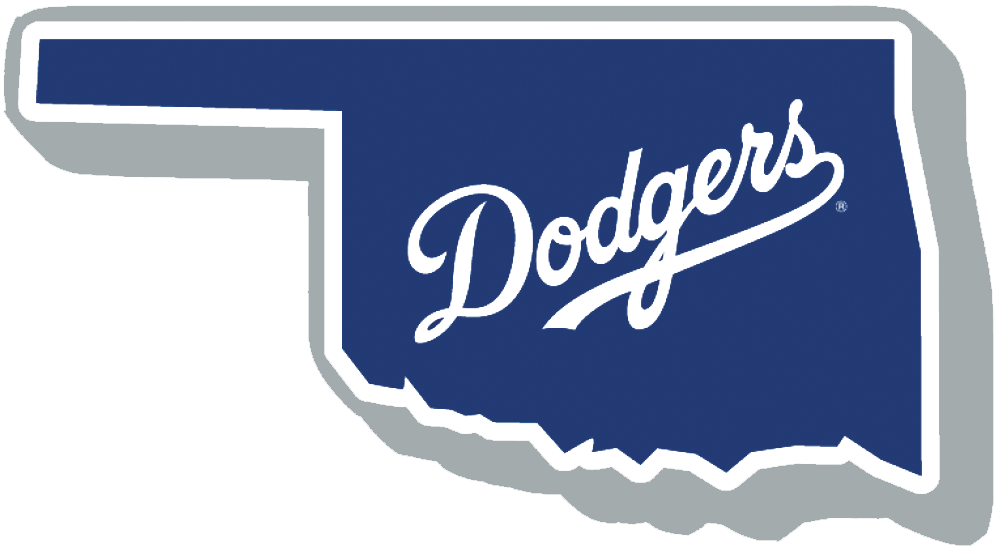 Oklahoma City Dodgers 2015-Pres Alternate Logo 8 iron on paper